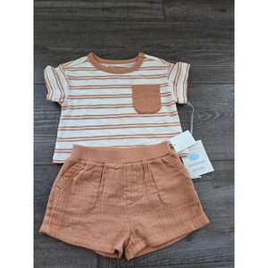 Cloud island baby boy outfit 0-3 mos